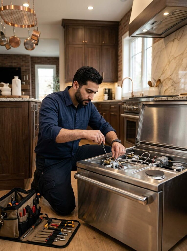 Cooking Range Repair Dubai