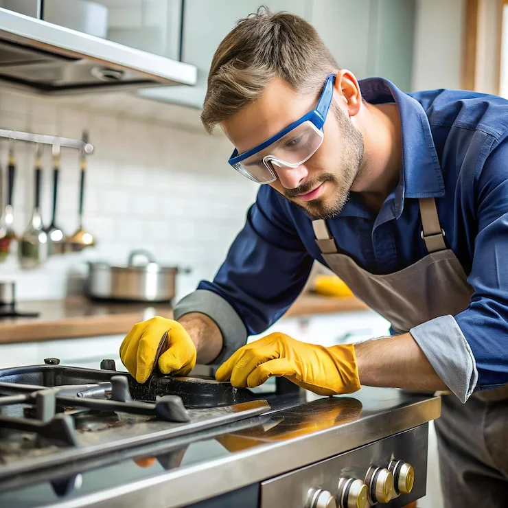 Cooking Range Gas Smell Valve Leakage